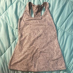 Gymshark Fleur Texture Vest Grey